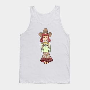 Cow girl Tank Top